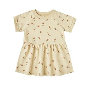 Rylee + Cru - Girls Radish Print Cotton Dress - Size 6-7